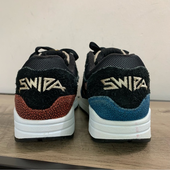 Men's NIKE Colorful DE'AARON FOX x AIR MAX 1 Swipa SNEAKERS Athletic SHOES 9.5 - Picture 5 of 7